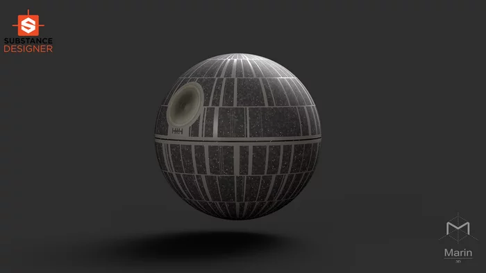 3D in 40 years vol 3.1 - My, 3D, 3D modeling, Star Wars, Substance Designer, Longpost