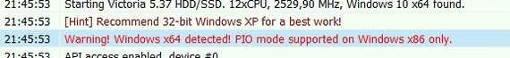Warning! PIO mode Windows 10, Компьютерная помощь, Ошибка, Компьютер
