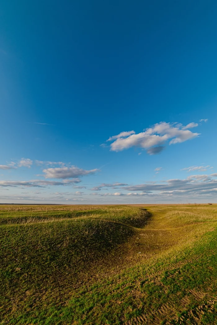 April Meadows - My, The photo, Nikon, Kazakhstan, Uralsk, Landscape, Longpost