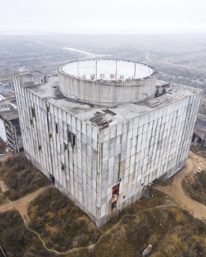 Crimean Nuclear Power Plant - Crimean Nuclear Power Plant, Peaceful atom, Abandoned, The photo, Travel across Russia, Longpost
