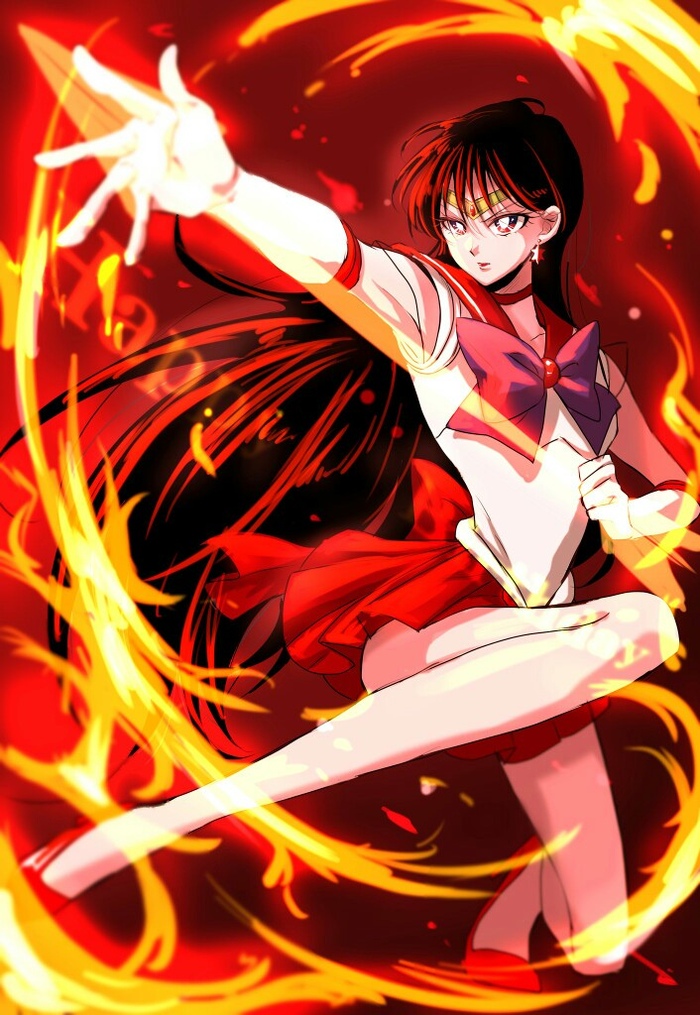   , ! , Sailor Moon, Anime Art, Sailor Mars