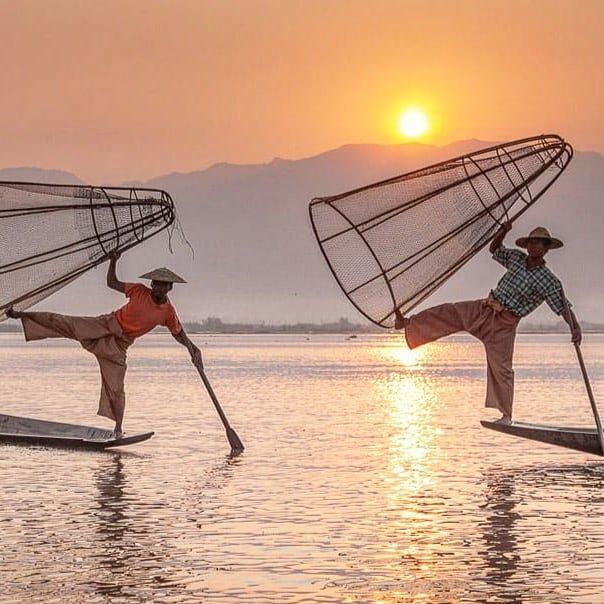 Rowing on Lake Inle - My, Informative, sights, Around the world, Myanmar, Asia, Southeast Asia, Travels, Lake, Rowing, beauty, Nature, Traditions, The culture, Tourism, Longpost