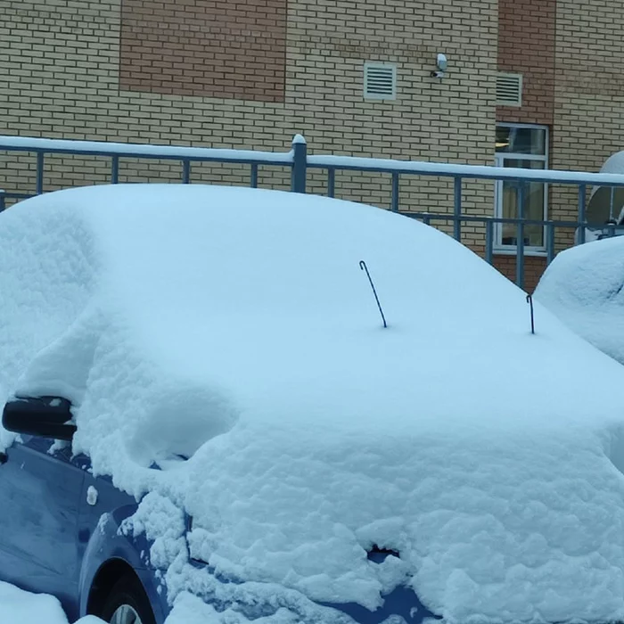 Зато не примёрзли - Авто, Автомобильные дворники, Снег, А надо Ли