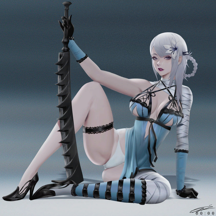  Nier replicant, Kaine, , , , Zeronis