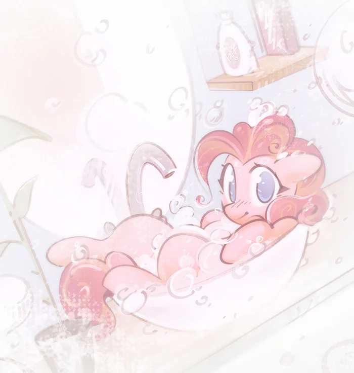 Отмокает - My Little Pony, Pinkie Pie, Mirroredsea