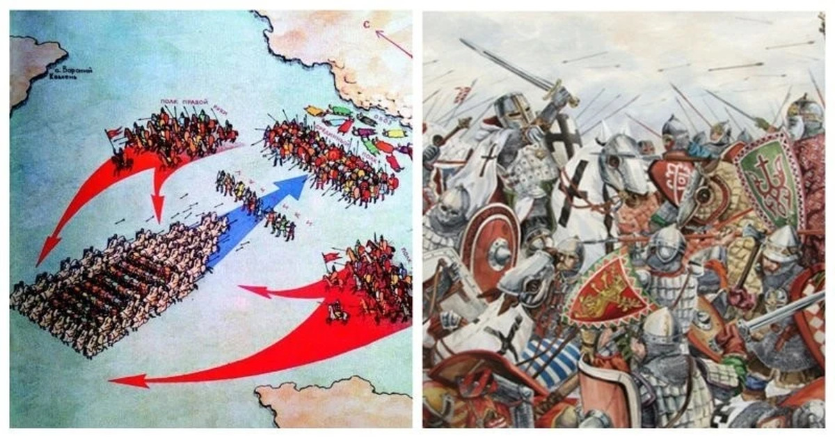 Сражение на чудском озере год. Ледовое побоище 1242. Битва Ледовое побоище 1242.