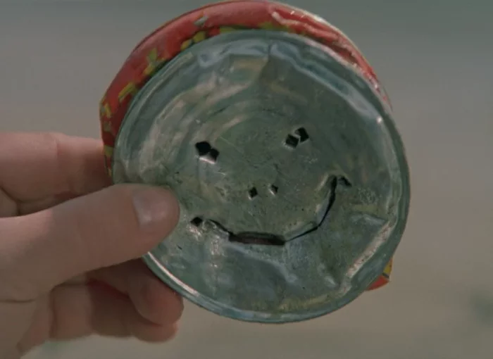 The first Russian smiley face - Movies, Smile, Can, Freeze