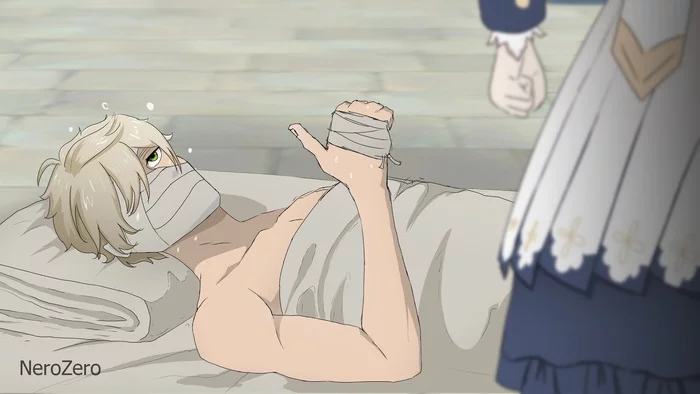 Bennett every 5 minutes - Genshin impact, Art, Anime art, Bennett, Barbara