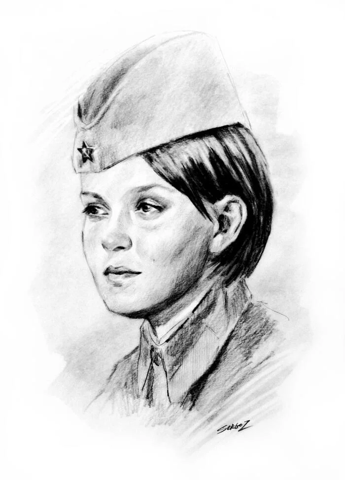Портреты 12 - Моё, Рисунок, Портрет, Советские актеры, Длиннопост