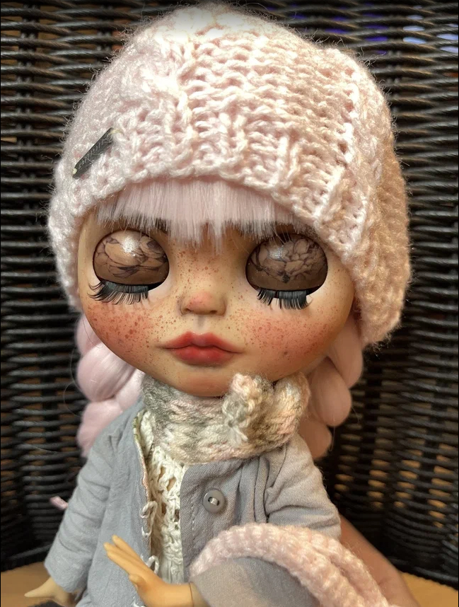 I made a doll for Sobchak... - My, Handmade, Needlework, Polymer clay, Doll, Handmade dolls, Needlework with process, Blythe doll, Longpost