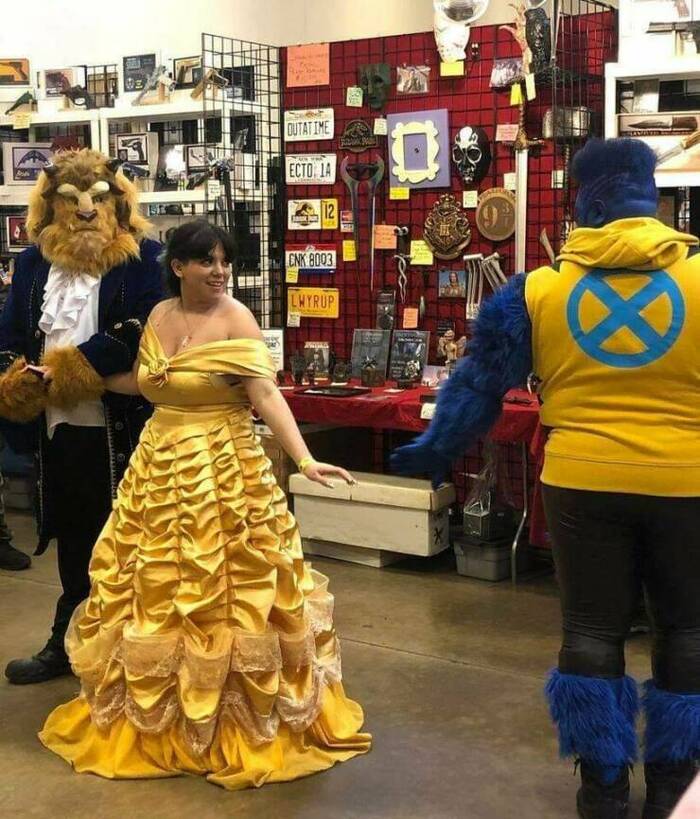 An interesting crossover would turn out... - The beauty and the Beast, X-Men, Monster