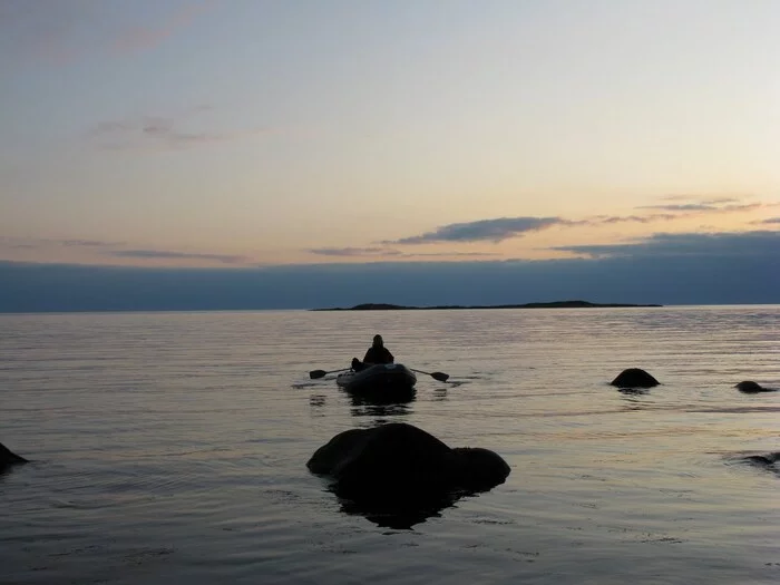 It's time to go home... - My, Kola Peninsula, North, Sunset, White Sea, Tersky Bereg, Murmansk region