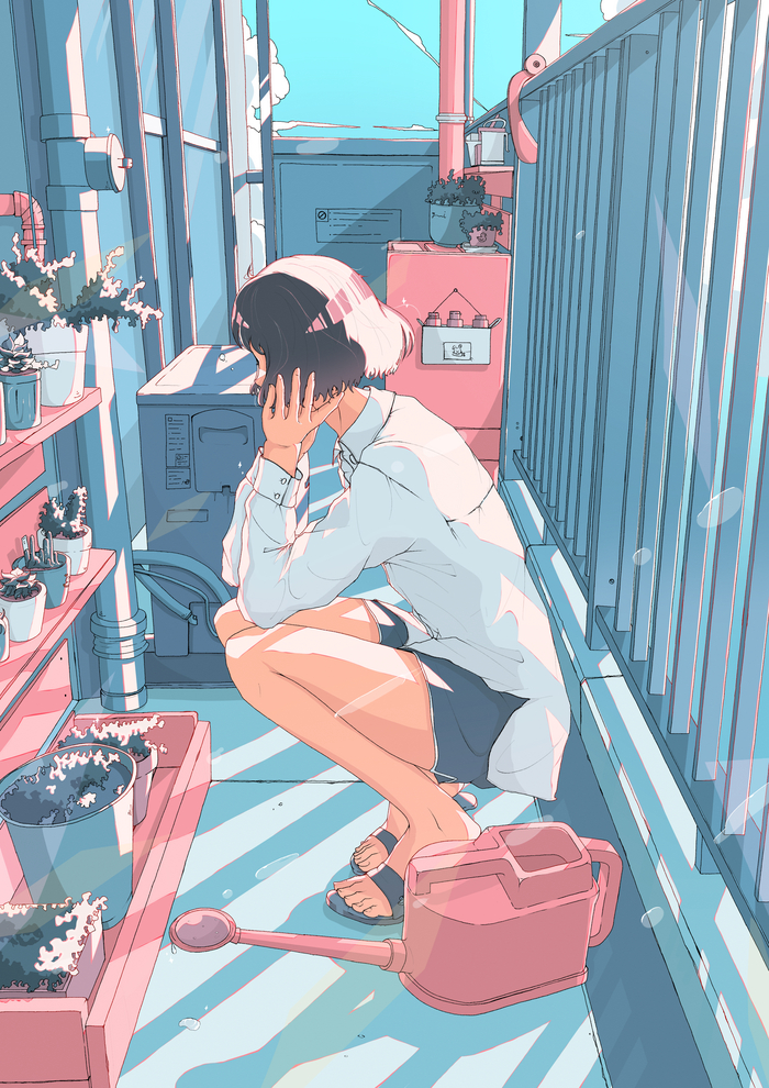 �� ������� �����, Anime Art, Anime original, �������, ������