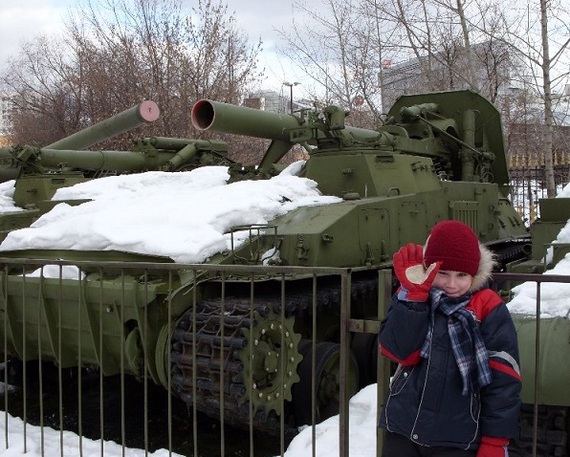 Лучший в мире миномет с мотором, дикий, но симпатичный
