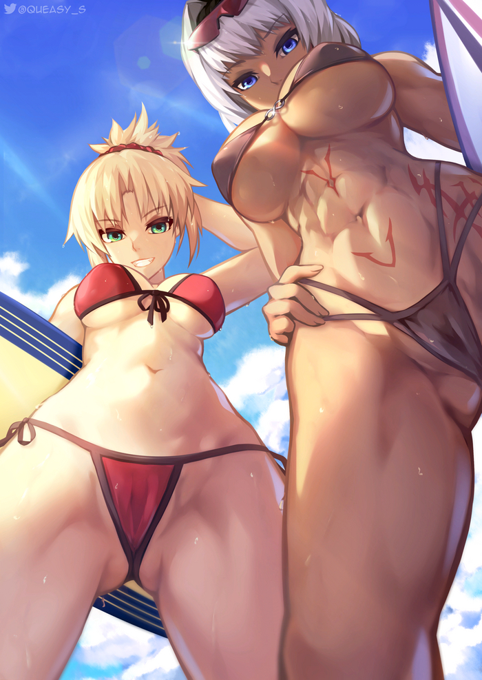   Fate, Fate Grand Order, Mordred, Caenis, Anime Art, , 