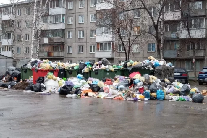 In Novosibirsk, garbage collectors are on strike - Novosibirsk, Town, Ecology, Garbage, A crisis