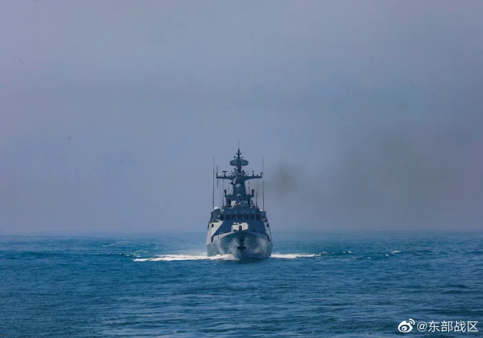 Exercises of ships of the East China Sea Fleet - Pla, China, The photo, Longpost