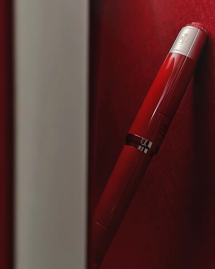 Montblanc Ferrari pen - My, Pen, Ferrari, Accessories, Limited Edition, Tyumen, Letter, Manuscript, Ink, Enzo Ferrari, Story