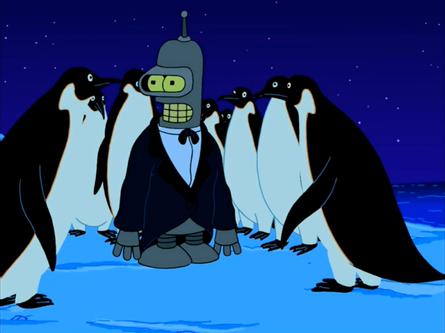 April 25 - World Penguin Day - Futurama, The calendar, Penguins