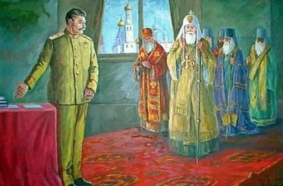Christ is risen and glory to Comrade Stalin! - My, Stalin, the USSR, Socialism, История России, Repeat, Russia, Church, Stereotypes, Capitalism, Communism, Orthodoxy, Christ is risen, Longpost, Video, Youtube