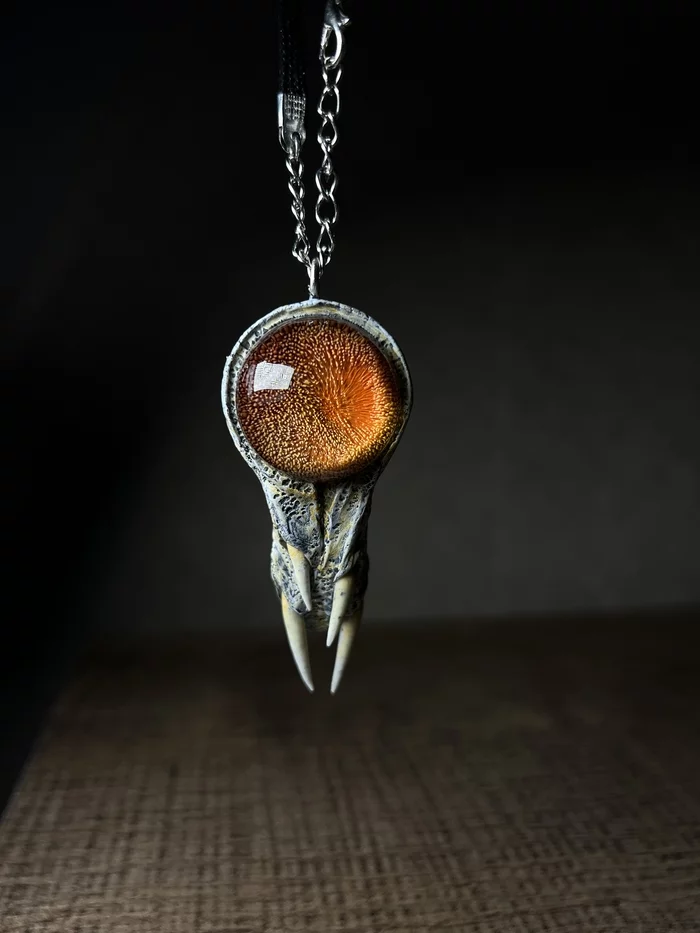 Pendants, pendants - My, Suspension, Polymer clay, Longpost, Needlework without process