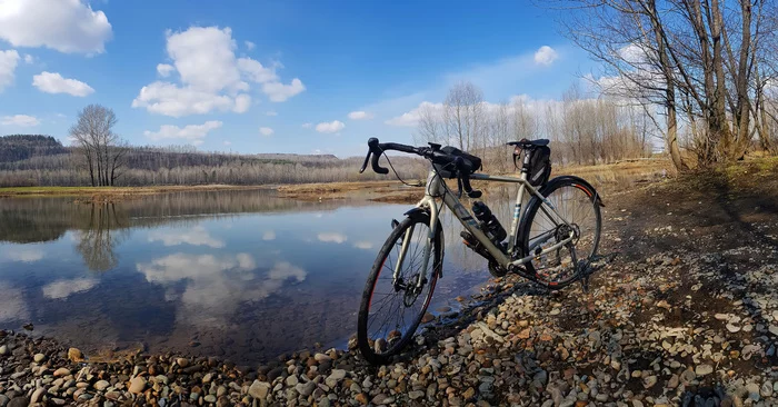 And yesterday it was snowing. - My, Mobile photography, A bike, Pokatushki, Tom, Kemerovo region - Kuzbass, Samsung Galaxy S8 plus, Longpost