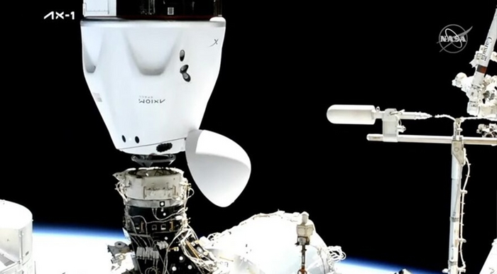 Ax-1 отстыковался от космической станции после затянувшегося пребывания. Space News