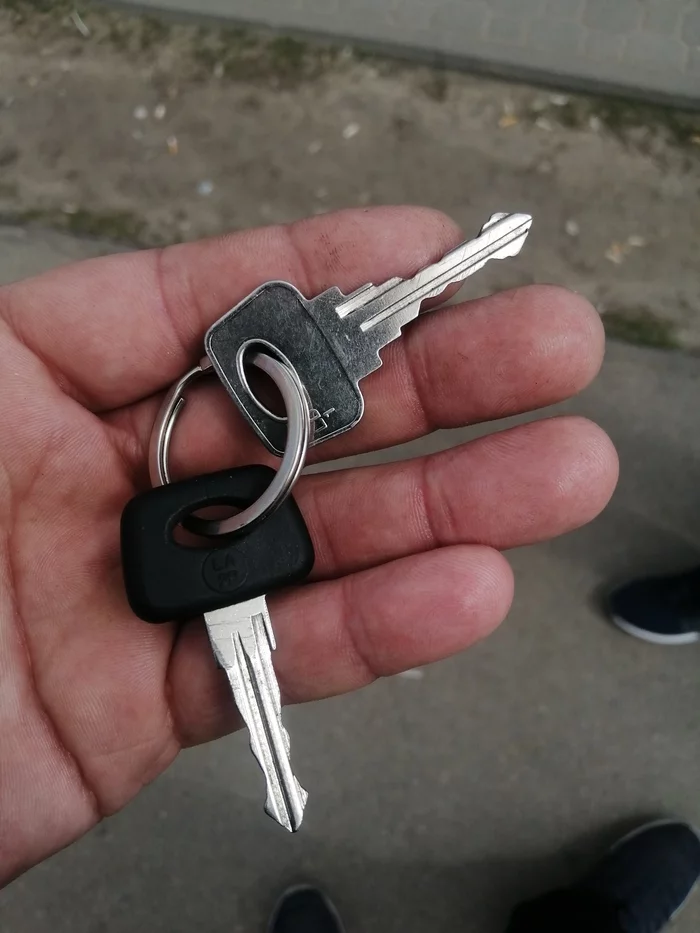 Voronezh. Keys found - My, Voronezh, Keys, Find, No rating, Found things