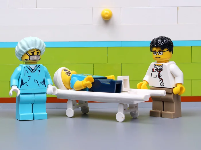 Accident in the laboratory - My, Lego, Experiment, Illustrations, Joke, Longpost