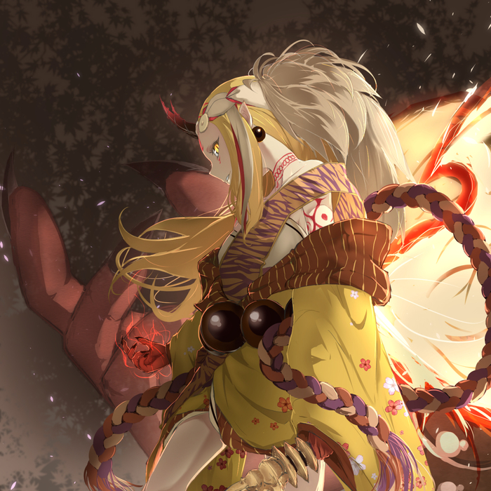  , Anime Art, Fate, Fate Grand Order, Ibaraki Douji, 