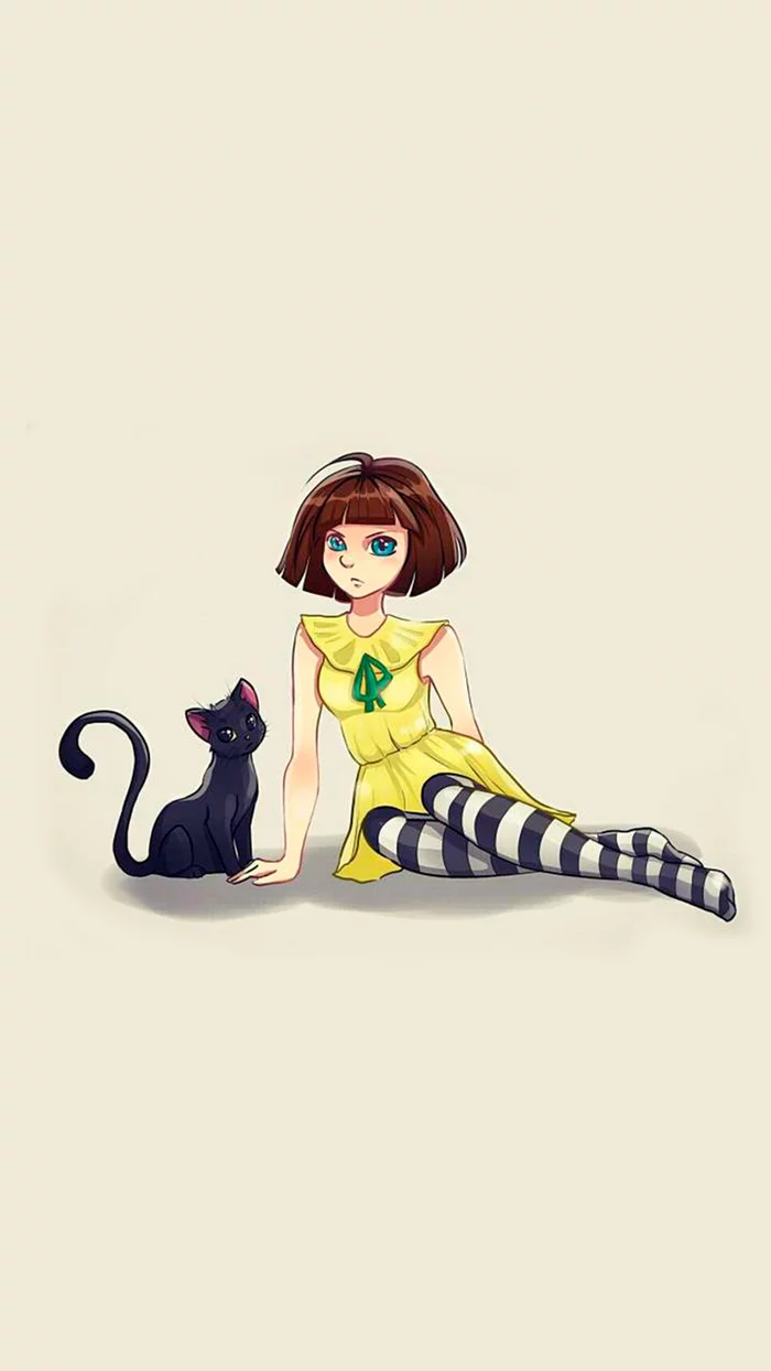 Fran Bow phone wallpaper - Моё, Fran Bow, Fran, Арт, Телефон, Обои на рабочий стол