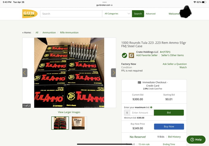 TulAmmo ammo :)  , 