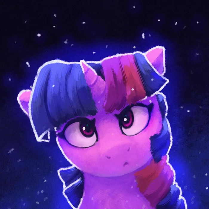 Недовольная - My Little Pony, Twilight sparkle, Thefloatingtree