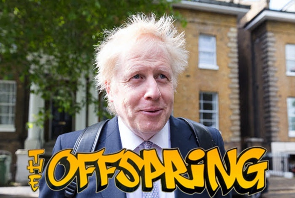 Time spares no one - The offspring, Boris Johnson, Punk rock, Humor