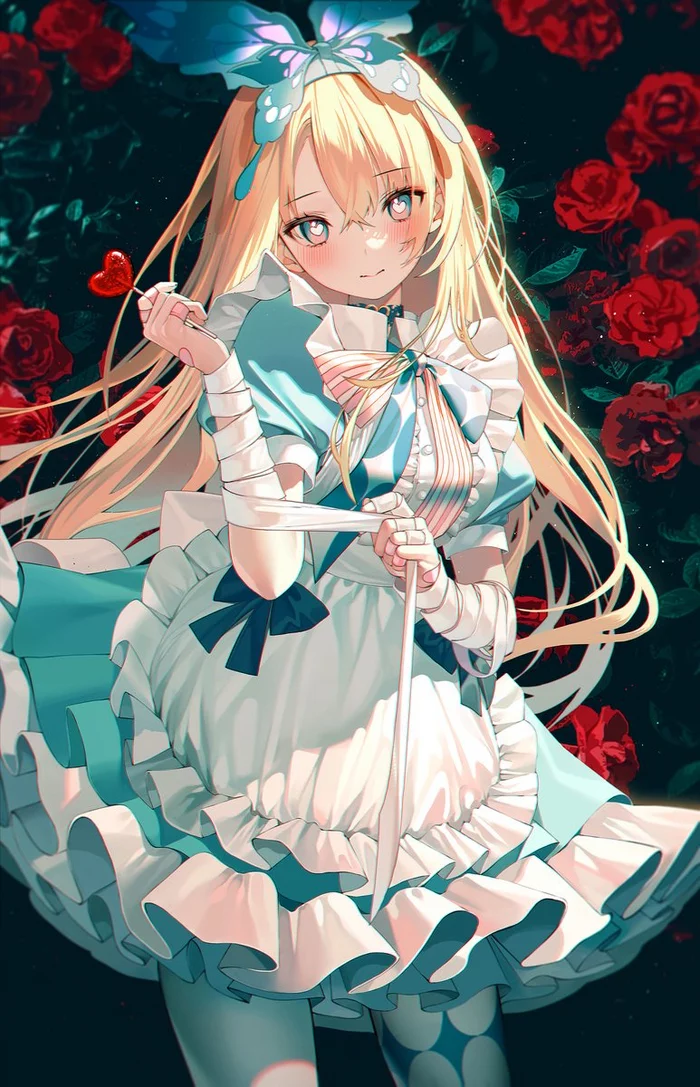 Alice - Anime, Anime art, Alice in Wonderland, Art, Girls