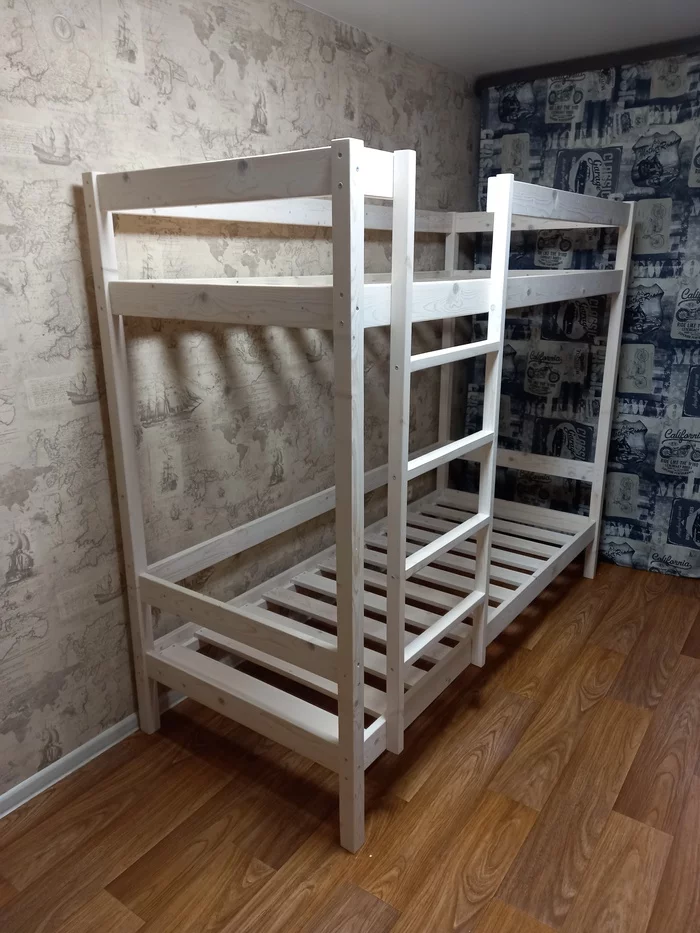 Bunk bed with your own hands - My, Furniture, With your own hands, Interior, Woodworking, Longpost