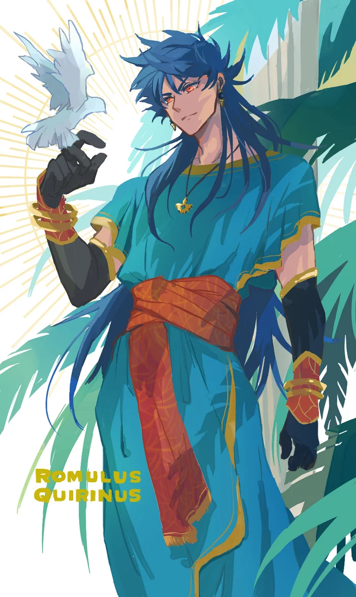 Romulus=Quirinus - Аниме, Anime Art, Fate, Fate Grand Order, Длиннопост, Romulus-quirinus