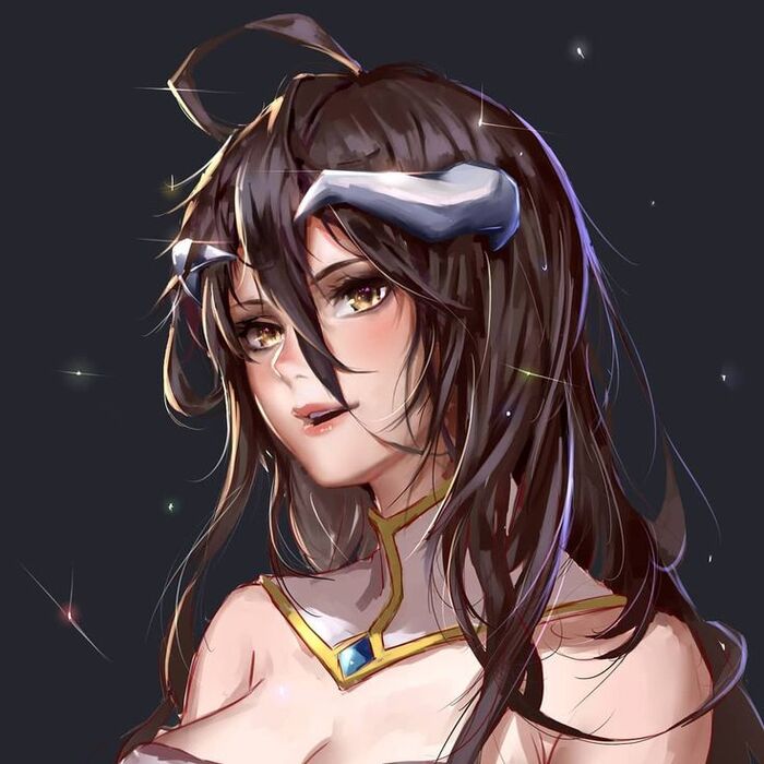 Shining , , Anime Art, Overlord, Albedo (Overlord), ,   