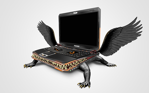 Monster laptops. Remember laptops with a diagonal of 20 inches - Electronics, Notebook, Longpost, Old iron