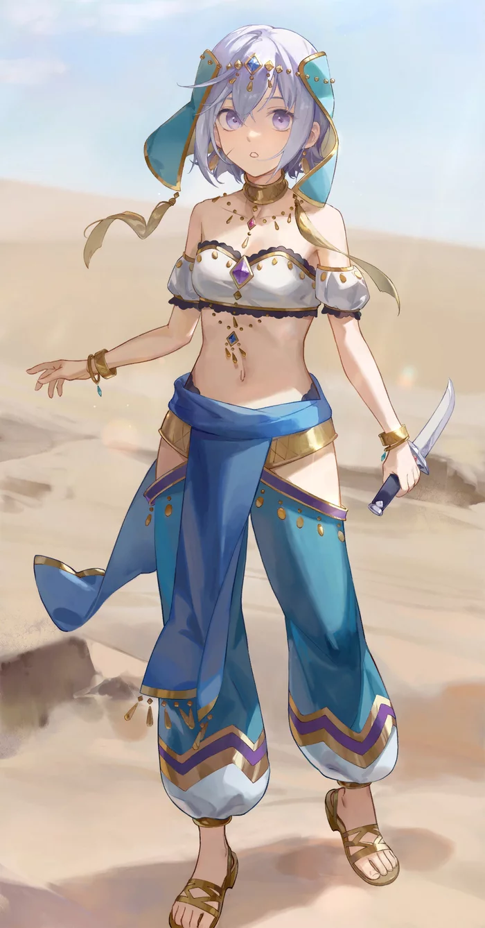 Desert Chris - Konosuba, Chris, Anime art, Anime