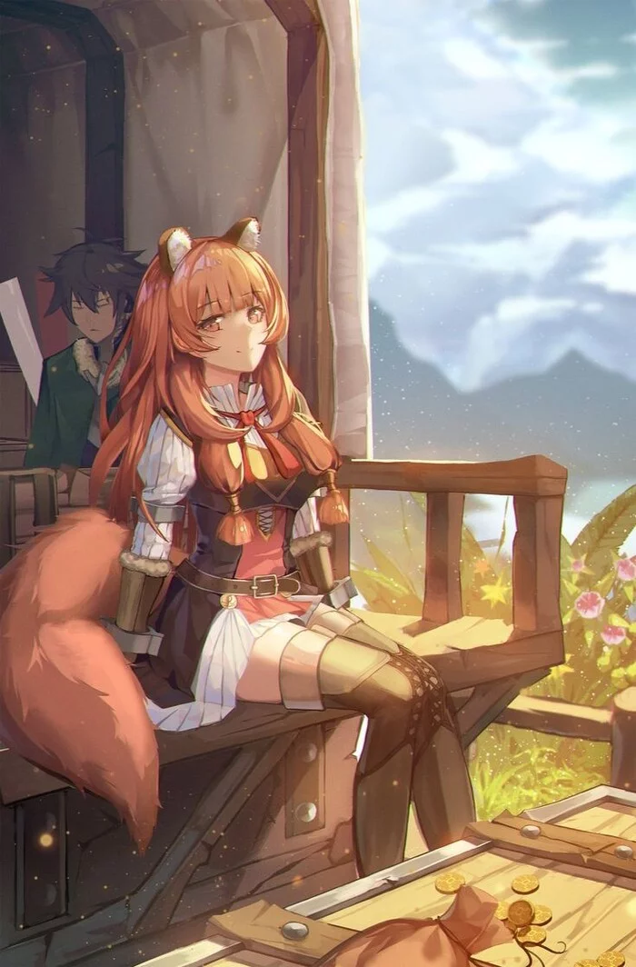 Путешествие - Anime Art, Аниме, Raphtalia, Naofumi, Tate no Yuusha no Nariagari