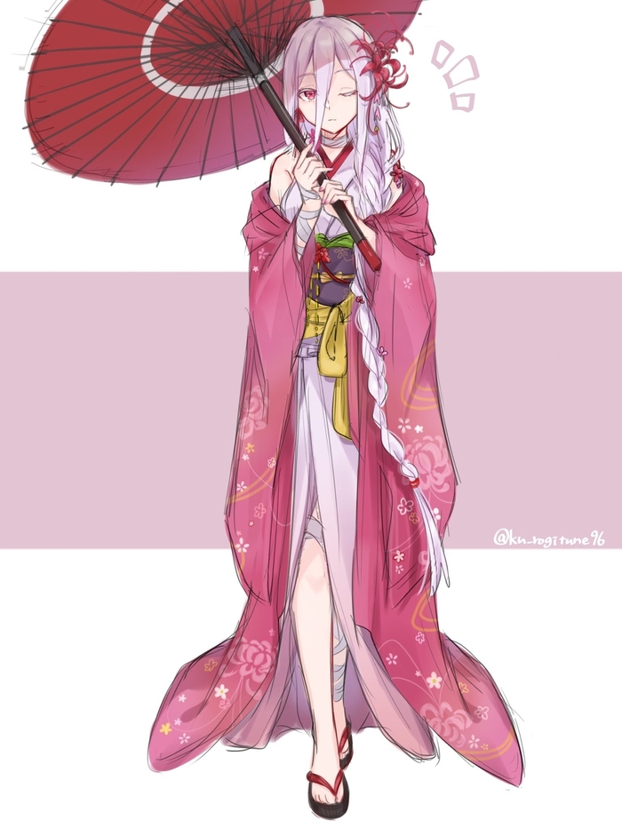 Shiraori   Anime Art, , Shiraori, Kumo desu ga nani ka?, 
