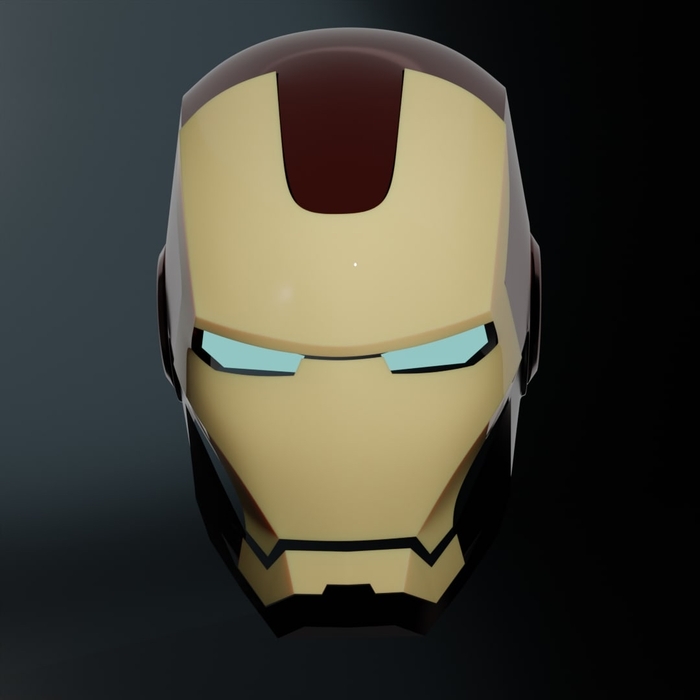    Blender, 3D , Iron Man helmet,  ,  , 