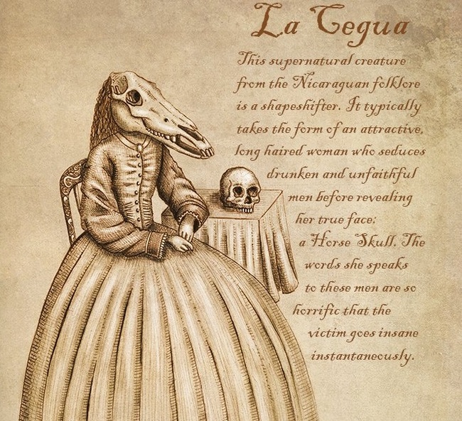 Women's Bestiary. La Segua - Horror, Bestiary, Girls, Страшные истории, Legend, Men, Longpost