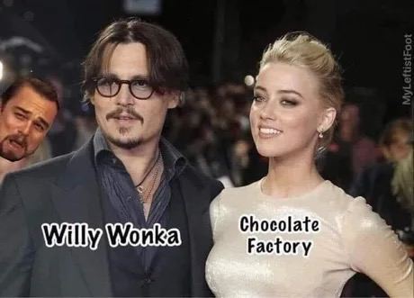 Sorry) - Memes, Humor, Picture with text, Johnny Depp, Amber Heard, Actors and actresses