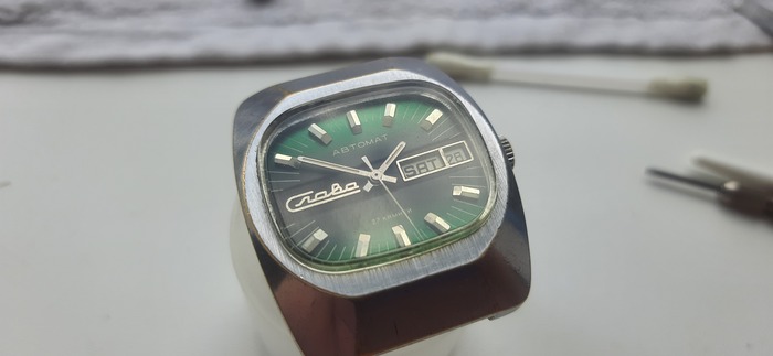 Шанс на вторую жизнь часам "СЛАВА" Ремонт, Наручные часы, Хобби, Реставрация, Часы, Москва, Длиннопост