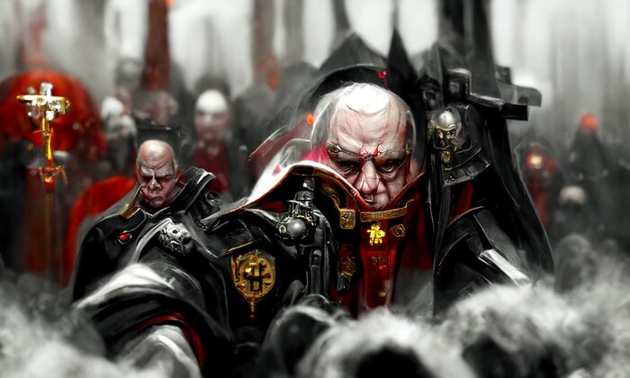 The Lord Inquisitor  DiscoDiffusion