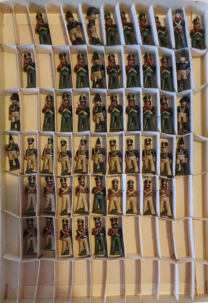 Nakhodka - homemade soldiers - Toy soldiers, Borodino, With your own hands, Napoleonic Wars, the USSR, Longpost