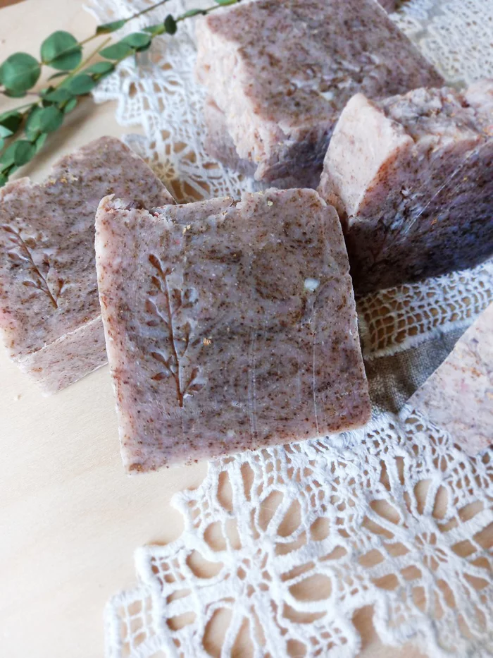 Soap with powder from rose petals - My, Soap making, Soap, the Rose, Needlework without process, Longpost