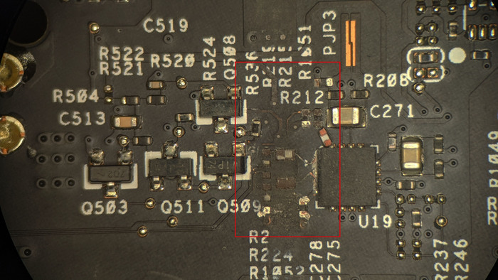 Ремонт Asus 1060 с пропавшими элементами Ремонт, Видеокарта, Рукожоп, Geforce GTX 1060, Длиннопост